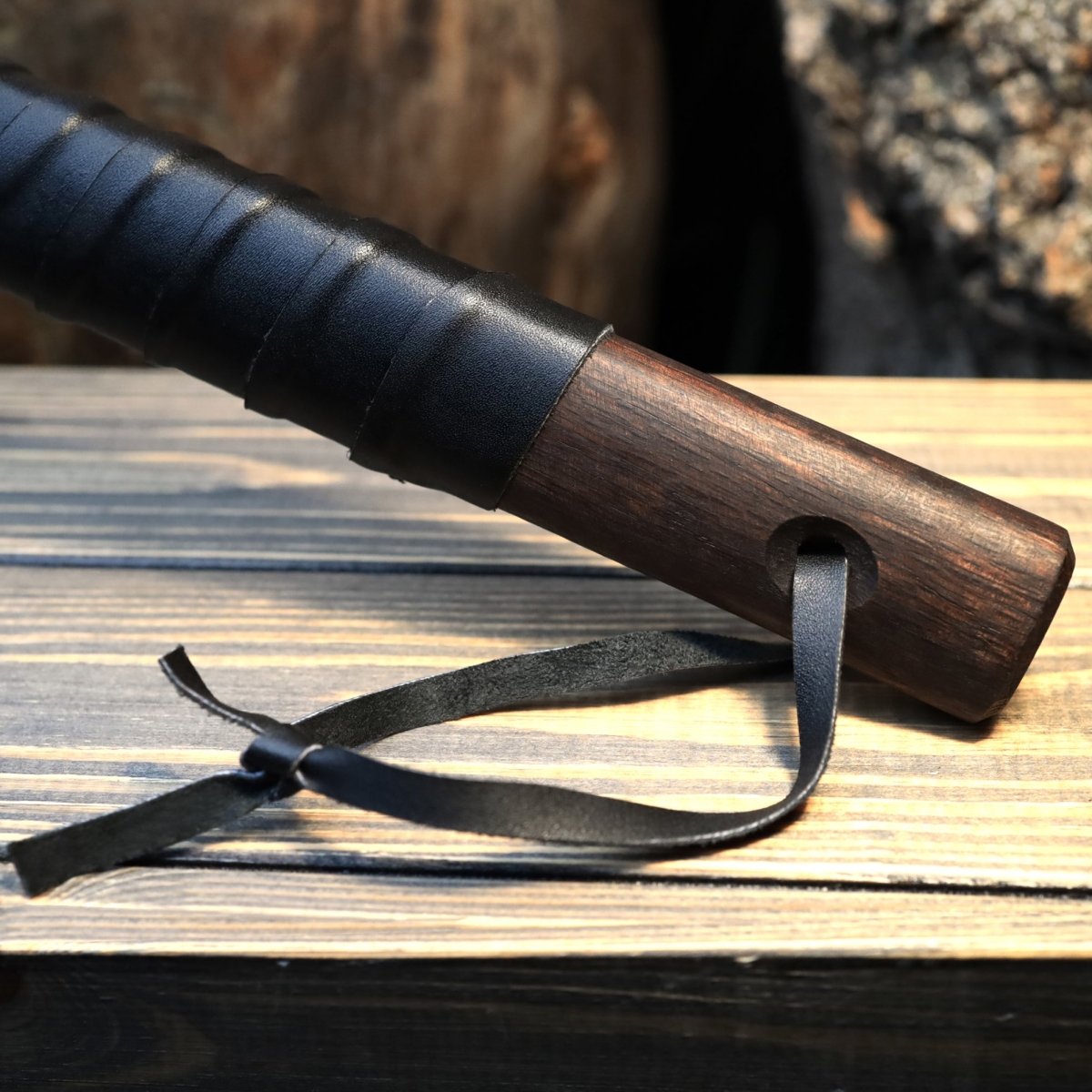 Viking Axe "Vindflaug" with Leather Wrap