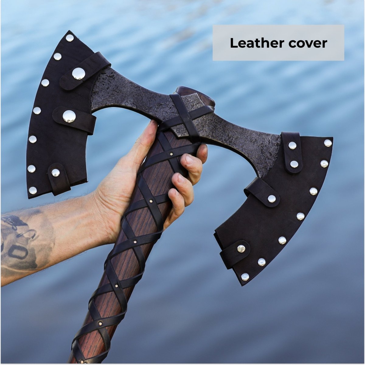 Viking Double-Edged Axe "Havamal"
