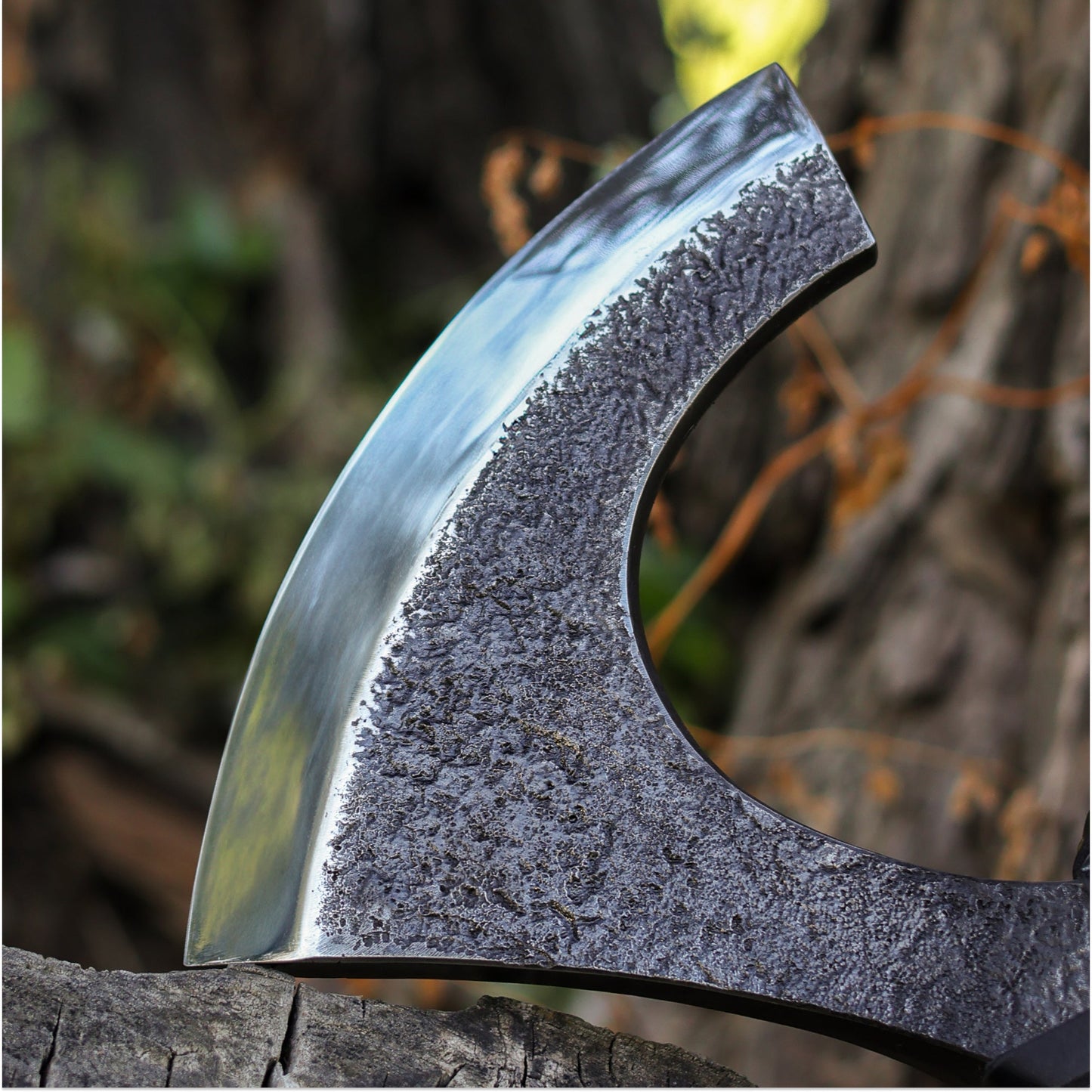 Viking Double-Edged Axe "Havamal"