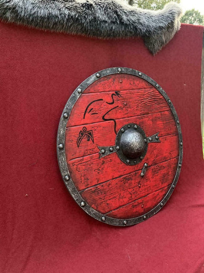 Viking King Ragnar Lothbrok Viking Shield