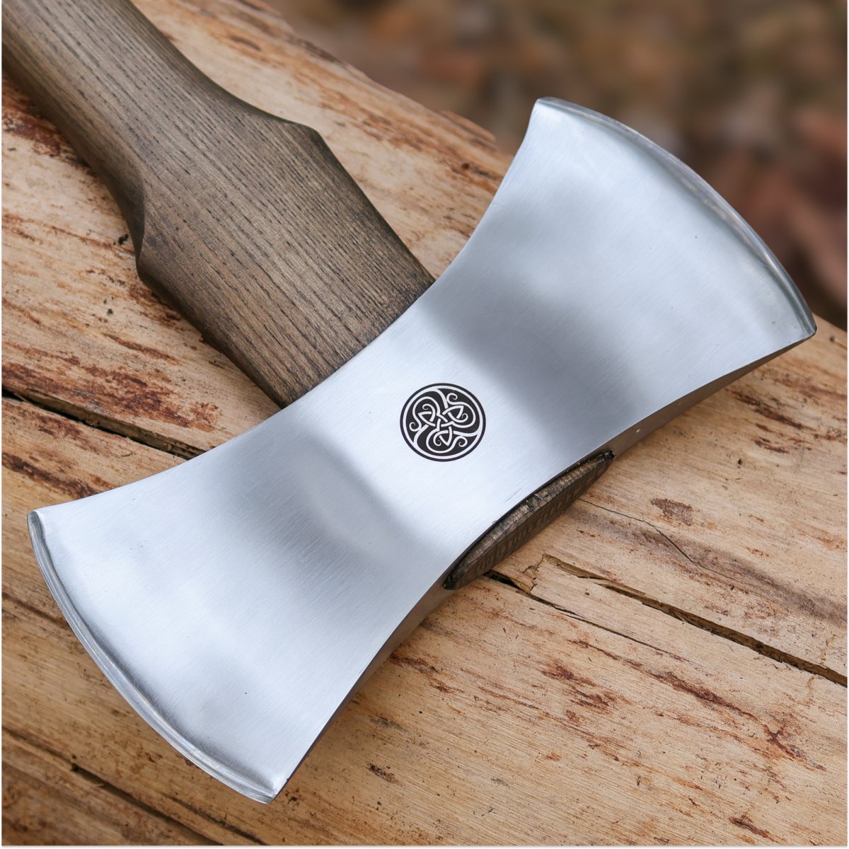 Functional double bit axe "Vargstal"