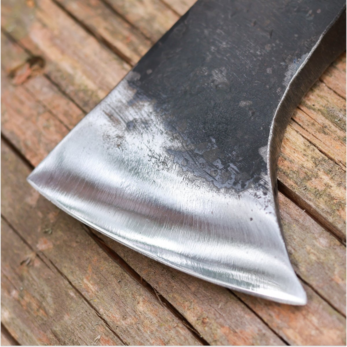 Hand-forged Gagegizhig tomahawk