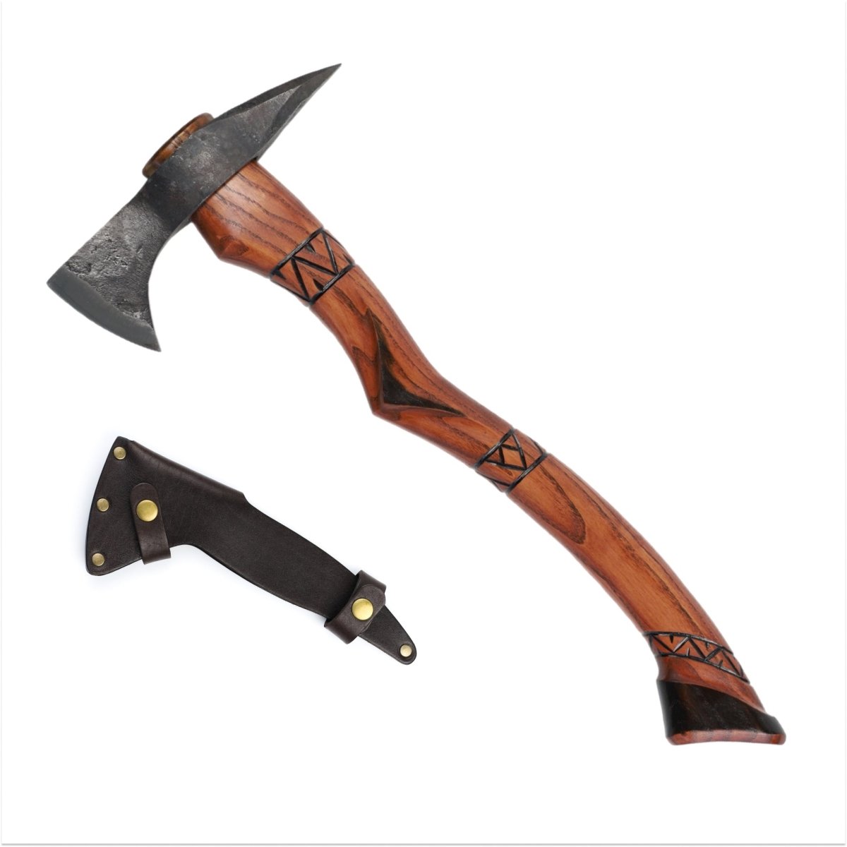 Handmade tomahawk axe "Black Hawk"