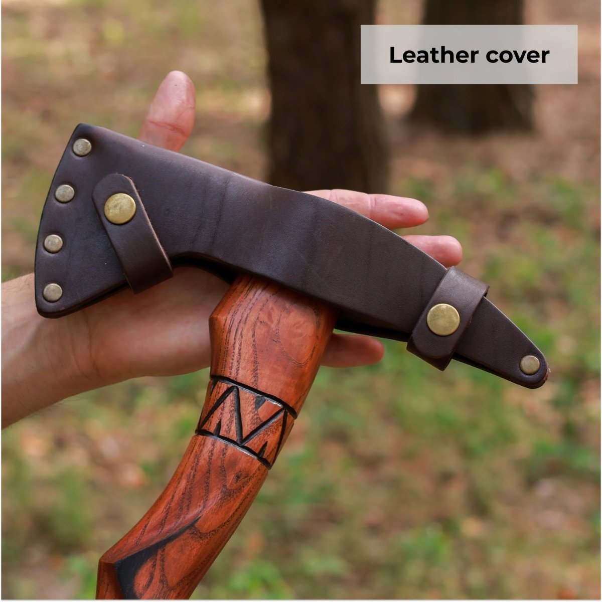 Handmade tomahawk axe "Black Hawk"