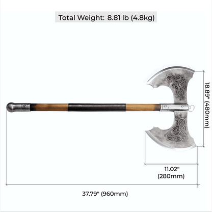 Norse Double-Edged Axe "Jotungard"