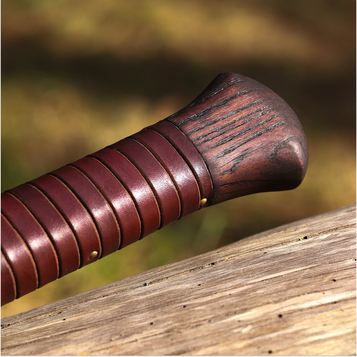 Hand-forged  Gurons spike tomahawk