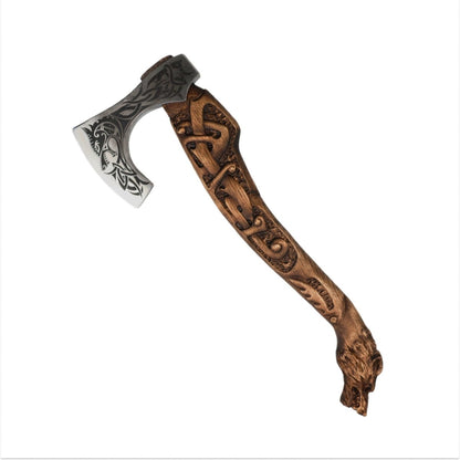 Viking axe handmade Ulfhednar Warriors