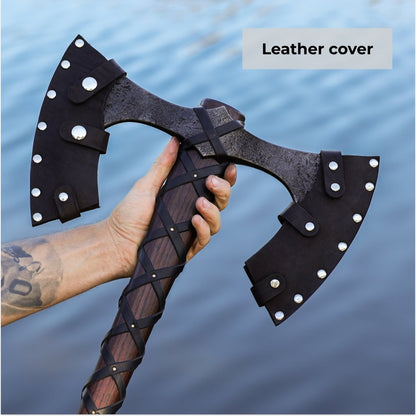 Viking Double-Edged Axe "Havamal"